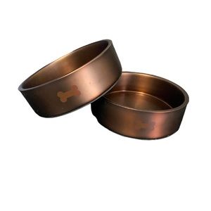 Metal dog bowls 🐾